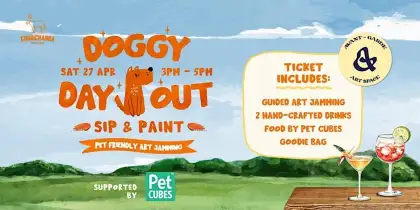 9. Doggy Day Out: Sip and Paint