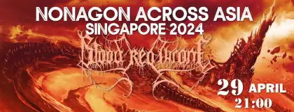 10. Blood Red Throne Live in Singapore