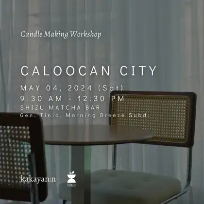 Kakayanin PH Candle Making Workshop