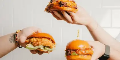 International Burger Day Feather Bone BUN FIGHT