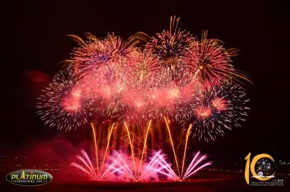11th Philippine International Pyromusical Competition Landscape