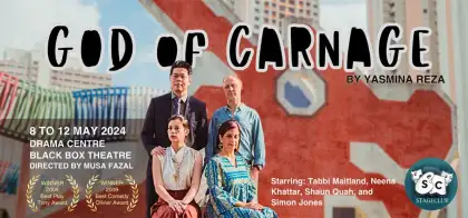 3. ‘God of Carnage’ by The Stage Club