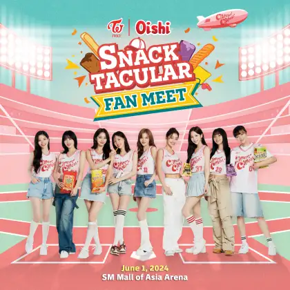 Twice x Oishi Snack Tacular Fan Meet