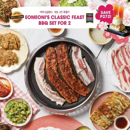 Soban K Town Grill Eommonis Classic Feast BBQ Set for 4