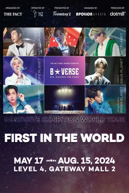 BVERSE BTS Singing the Stars Exhibition