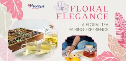 9. FLORAL ELEGANCE: A floral tea pairing experience