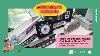 3. Children's Season 2024 - Train Upcycling: Giving Old Trains New Life!