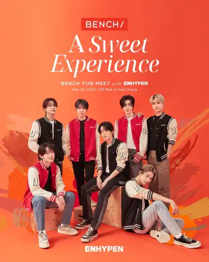 A Sweet Experience BENCH Fun Meet with ENHYPEN