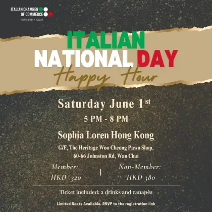 Italian National Day Happy Hour 2024