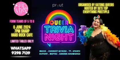 3. Queer Trivia Night: Back in Pride with Preetipls
