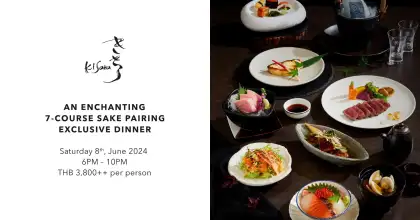 6. KiSara Exclusive Sake Pairing Dinner