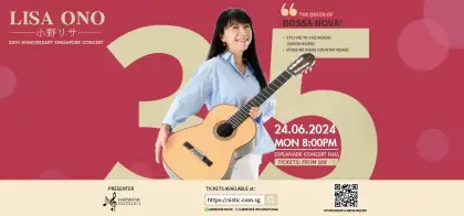 9. Lisa Ono 35th Anniversary Singapore Concert