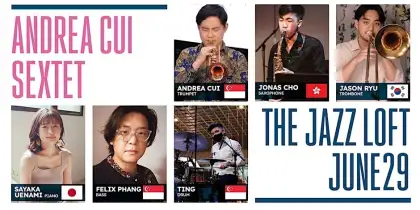 4. Andrea Cui Sextet at The Jazz Loft