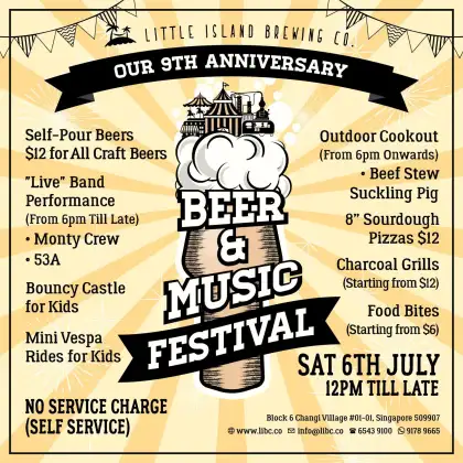 7. Beer & Music Festival: 9th Anniversary Special