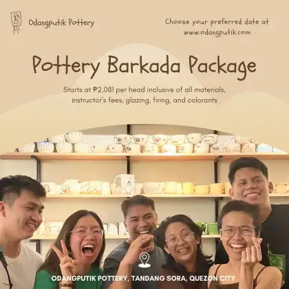 Odangputik Art Studio Pottery Barkada Package