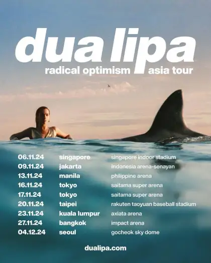 Dua Lipa Radical Optimism Tour