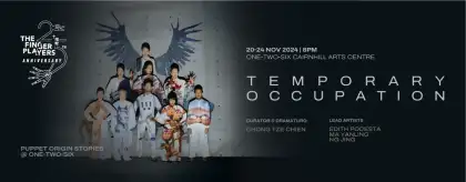 3. Puppet Origin Stories @ ONE-TWO-SIX: Temporary Occupation