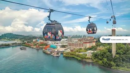 Singapore Cable Car & Hello Kitty Joint 50th Celebration