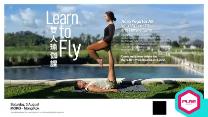 3. Learn to Fly - Acro Yoga for All with Michael Chan & Natalie Sung