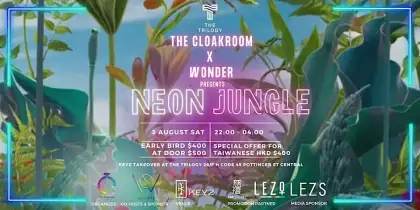 9 The Cloakroom x Wonder Presents Neon Jungle Girls Party