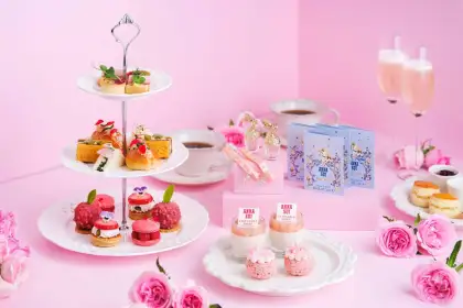 8. Sheraton Hong Kong x ANNA SUI: 'The Fantasia Rose Afternoon Tea'