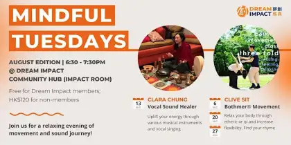 1. Mindful Tuesdays Series with Clara