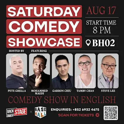 8. Saturday Comedy Showcase