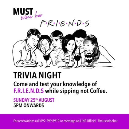 F R I E N D S TRIVIA NIGHT
