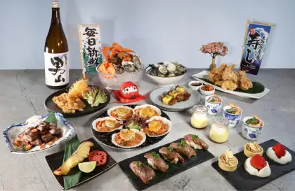 8. Japanese x Korean Double Enjoyment Dinner Buffet