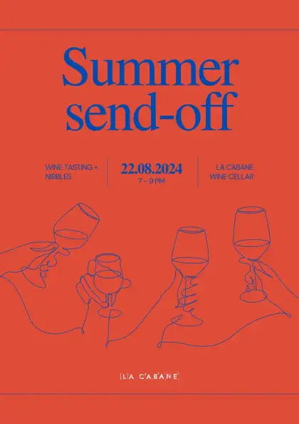3. Summer Send-off Wine Tasting