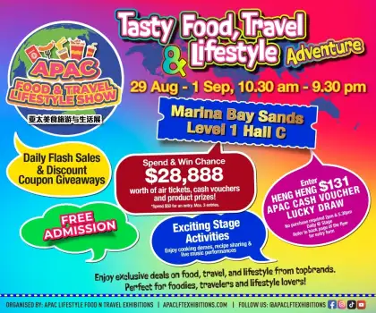 3. APAC Food & Travel Lifestyle Show