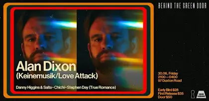1 Solid Ground 1st Anniversary ALAN DIXON Keinemusik Love Attack