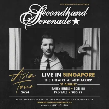 9 Secondhand Serenade Asia Tour 2024 Live in Singapore 2