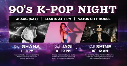 8 90 S KPOP NIGHT
