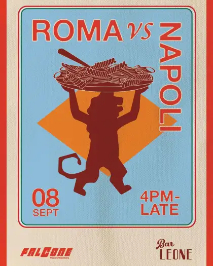 9. Roma vs. Napoli: Falcone x Bar Leone Takeover