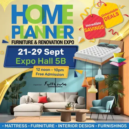9. Home Planner Furniture & Renovation Expo