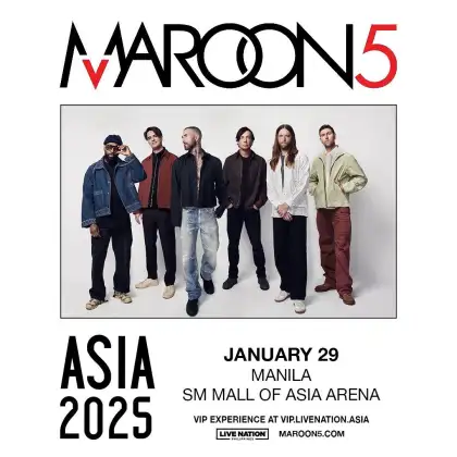 Maroon 5 in Manila