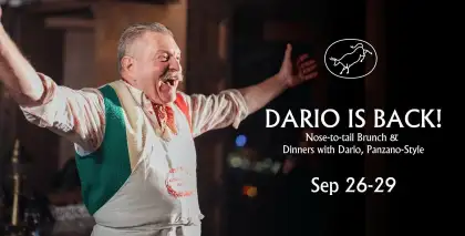 4. Dario is Back in Town: Dinners and Brunches with Dario Cecchini at Carna