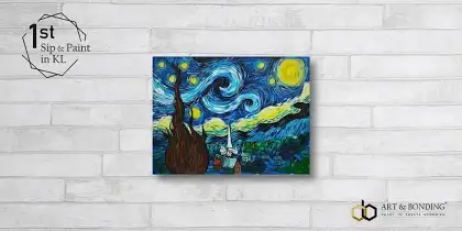 Sip & Paint Night: Starry Night by Van Gogh