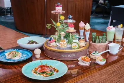 7. Hotel ICON x ORIGINS Nature’s Retreat Afternoon Tea