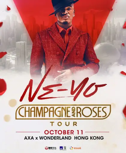 5. Ne-Yo: Champagne and Roses Tour in Hong Kong