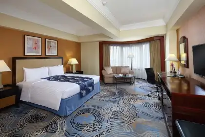Deluxe Regency Room at Diamond Hotel Philippines