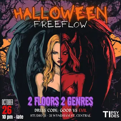 7. Halloween Free Flow at Tipsy Tides