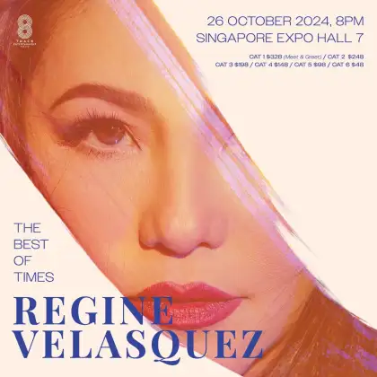 4. Regine Velasquez 'The Best of Times' Live in Singapore