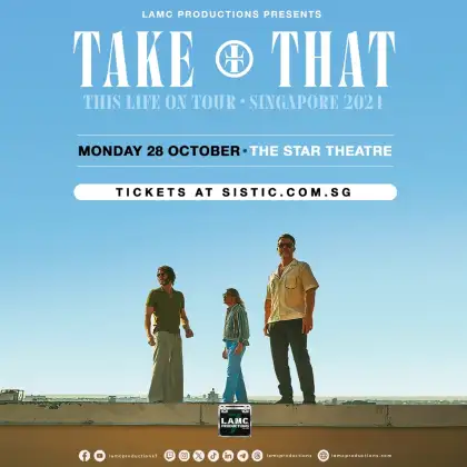 10. Take That Live in Singapore