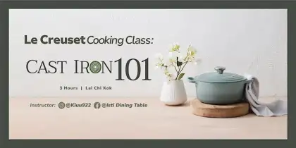 6. Le Creuset Cooking Class: Cast Iron 101 Vol. 2