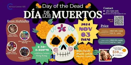 7. Día de Muertos (Day of the Dead) in Hong Kong