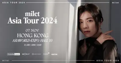 2. milet Asia Tour 2024 in Hong Kong