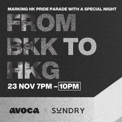 5. Celebrate Pride with Bangkok’s Sundry Bar at Avoca