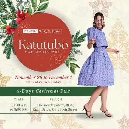 4 BENCH x Katutubo Pop-up Market: 4-Days Christmas Fair